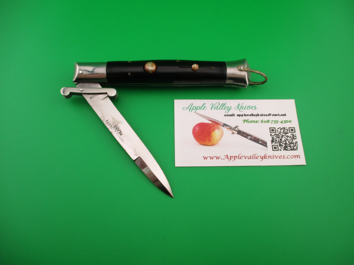 RIZZUTO ESTILETO MILANO 22cm Japanese vintage swing guard 9 inch automatic knife