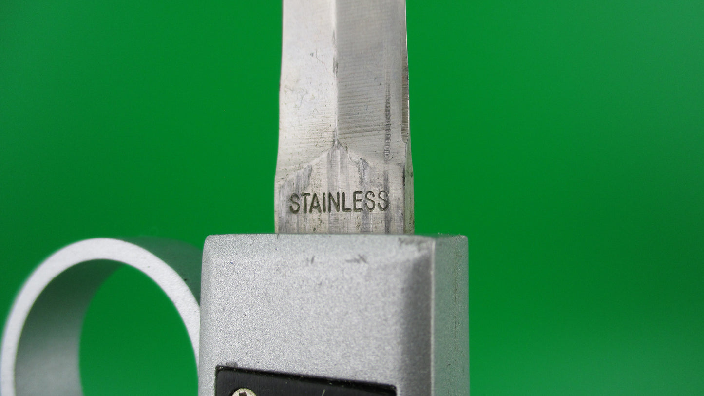 Z STAINLESS 21cm TOMB RAIDER OTF DA silver & black switchblade