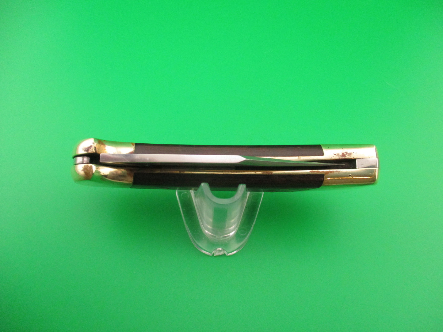 z BUCK 112 C USA Converted SA Automatic knife round button wood handles