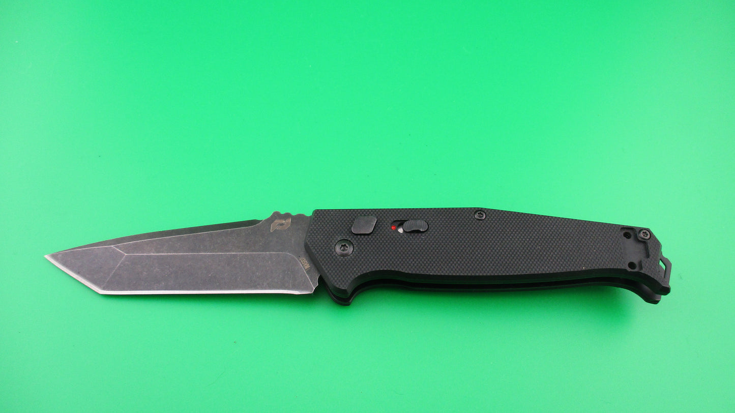 z Schrade Melee Automatic Folding Knife, S35VN Tanto Blade, G10 Handle, 1136249