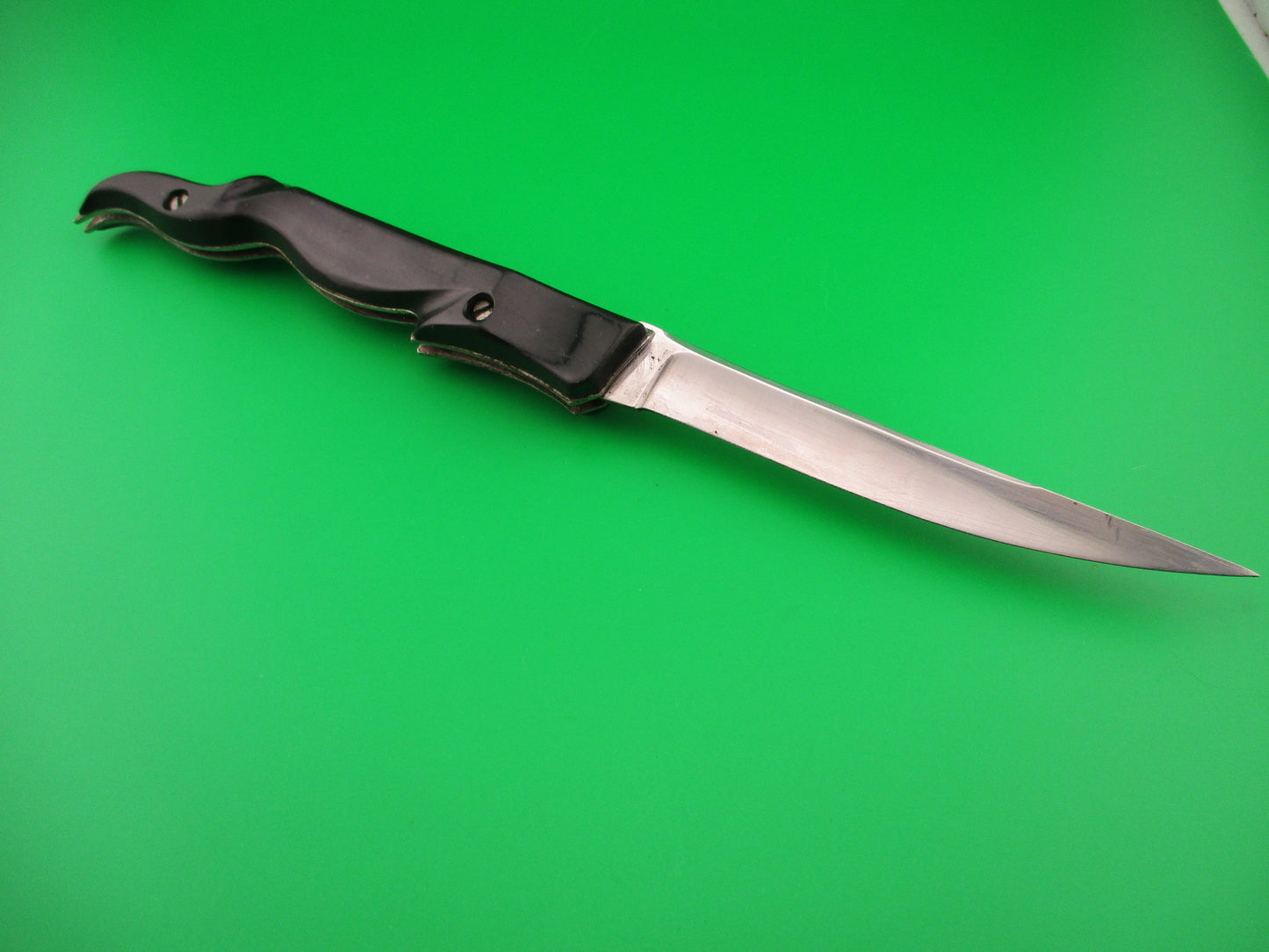 RPK 26cm Russian Prison Knife Black Hollow ground vintage automatic knife