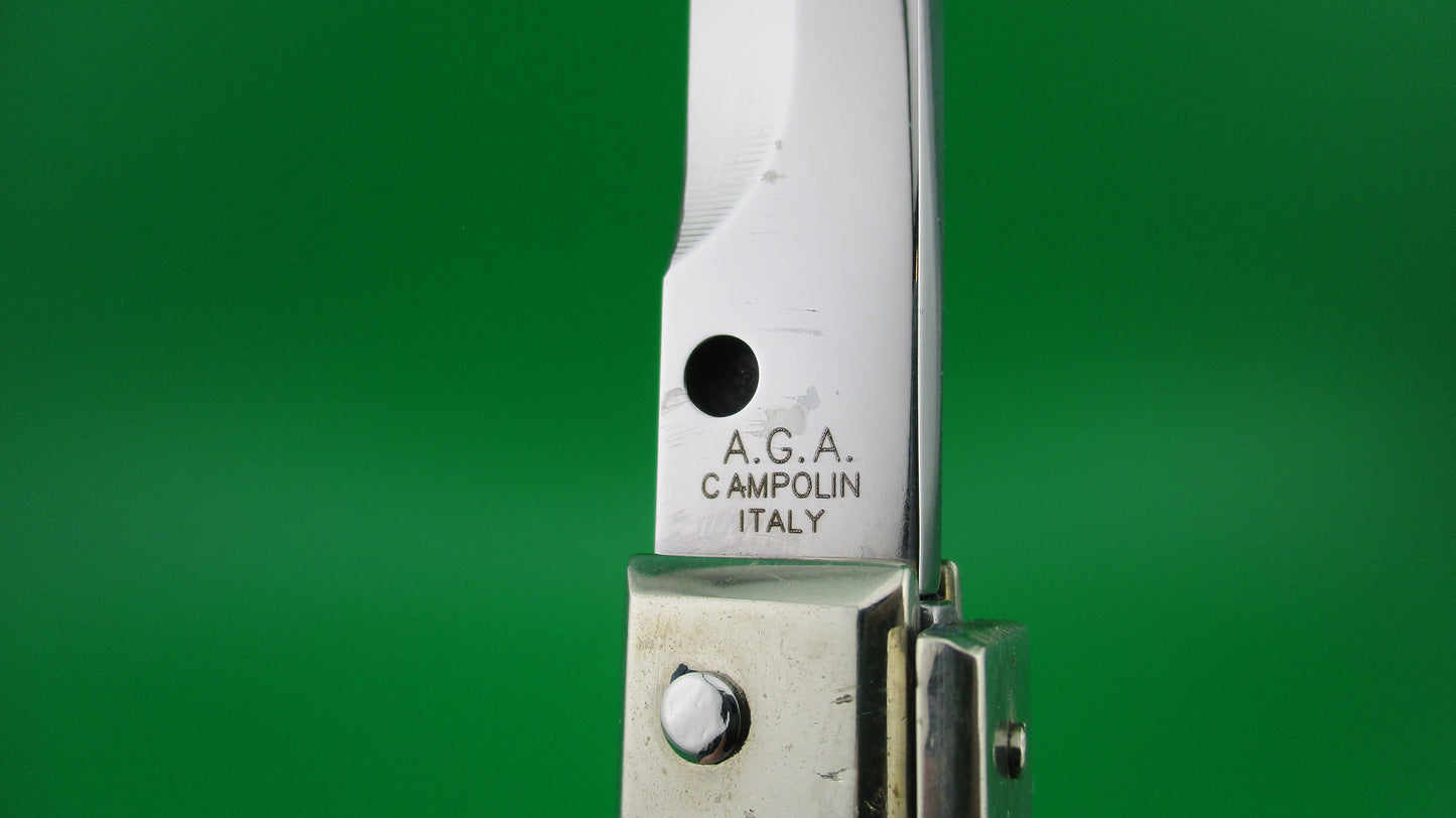 Z AGA CAMPOLIN ITALY 23cm Sicilian Pearlex picklock automatic knife
