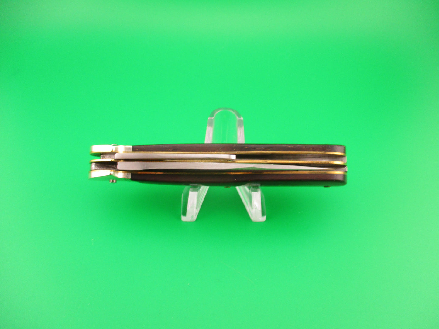 Hubertus SOLINGEN 10cm German Wood Pen Blade (cap lifter) release automatic knife