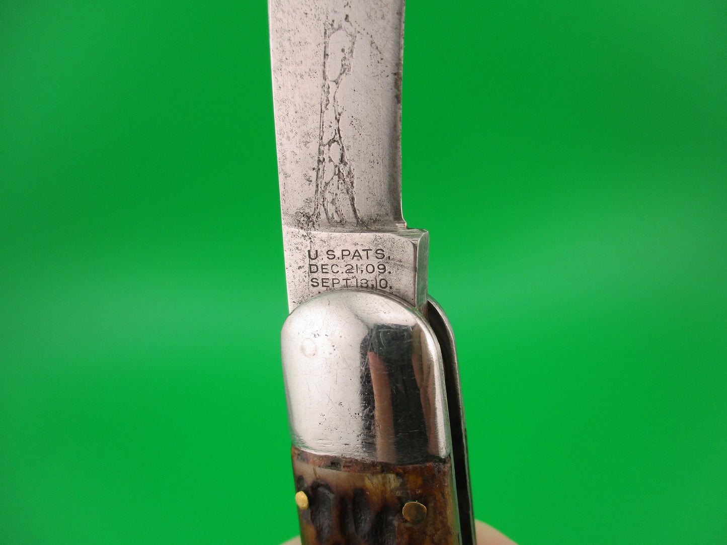 SCHRADE CUT CO M2 Bone WWII Paratrooper Military issue switchblade knife
