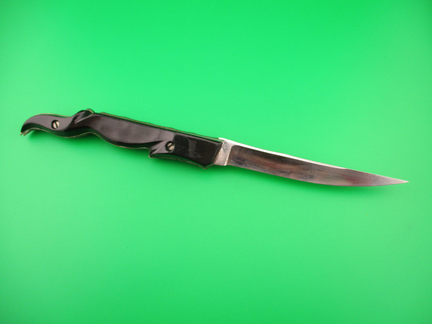 RPK 26cm Russian Prison Knife Black Hollow ground vintage automatic knife