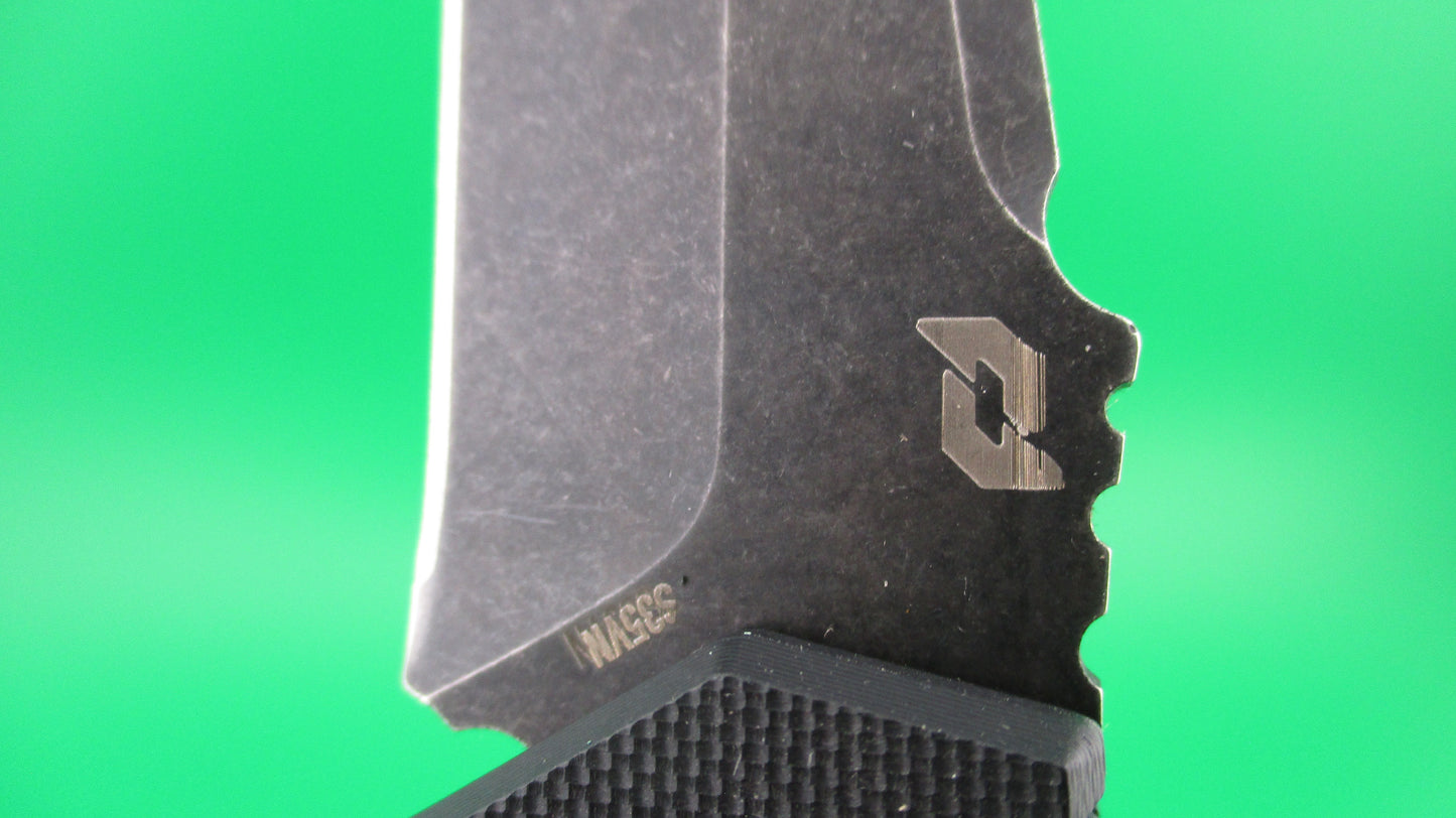 z Schrade Melee Automatic Folding Knife, S35VN Tanto Blade, G10 Handle, 1136249