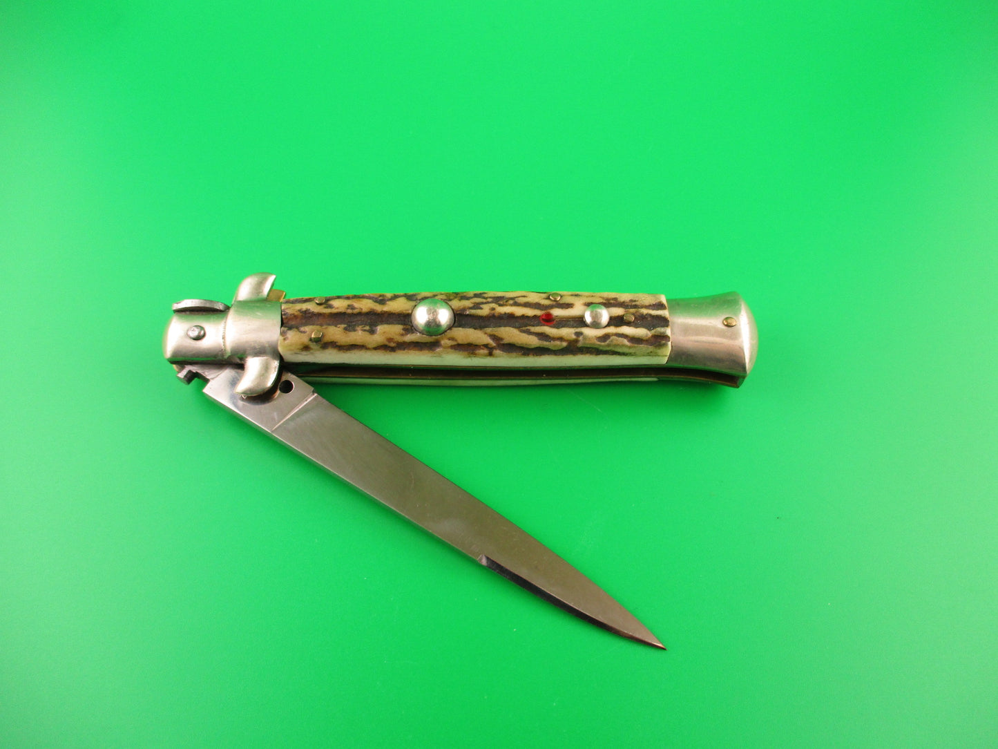 C JUL HERBERTZ IMPORT 23cm Italian Transitional Stiletto Stag Red Dot automatic