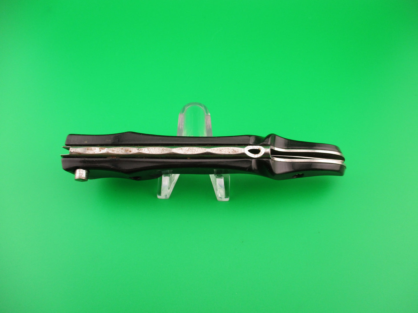 RPK 26cm Russian Prison Knife Black Hollow ground vintage automatic knife