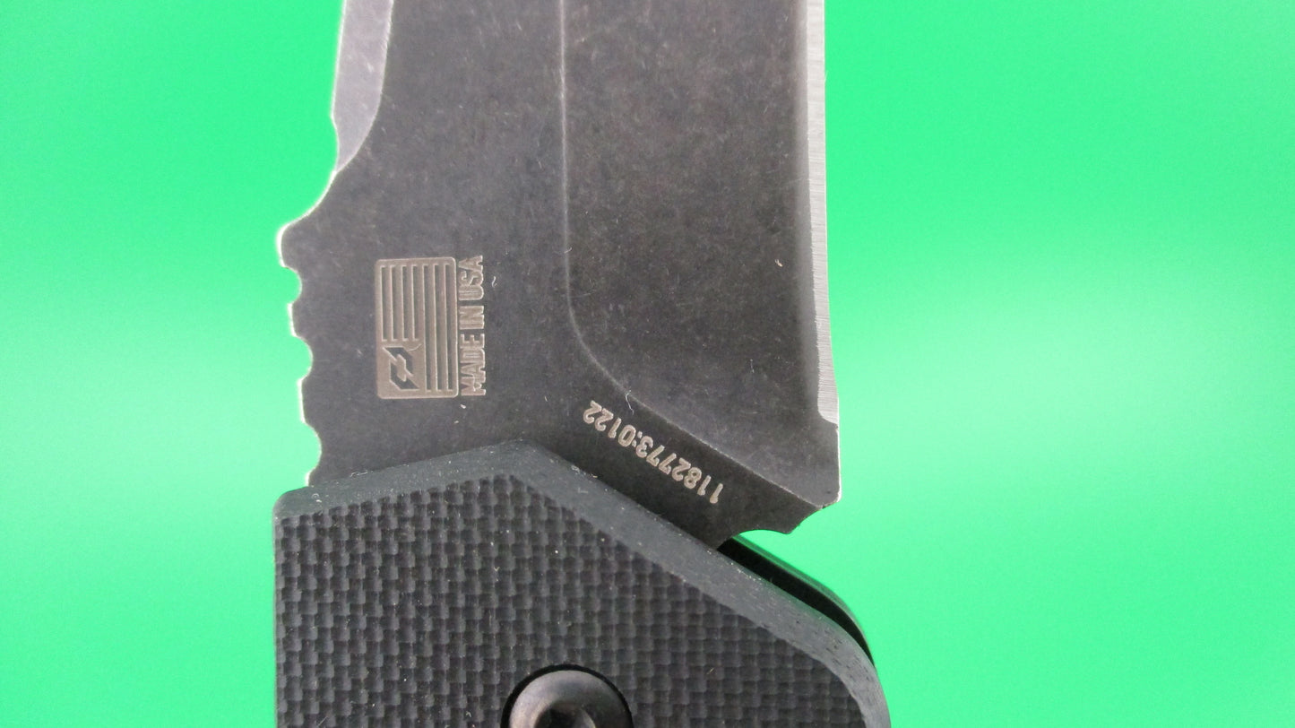 z Schrade Melee Automatic Folding Knife, S35VN Tanto Blade, G10 Handle, 1136249