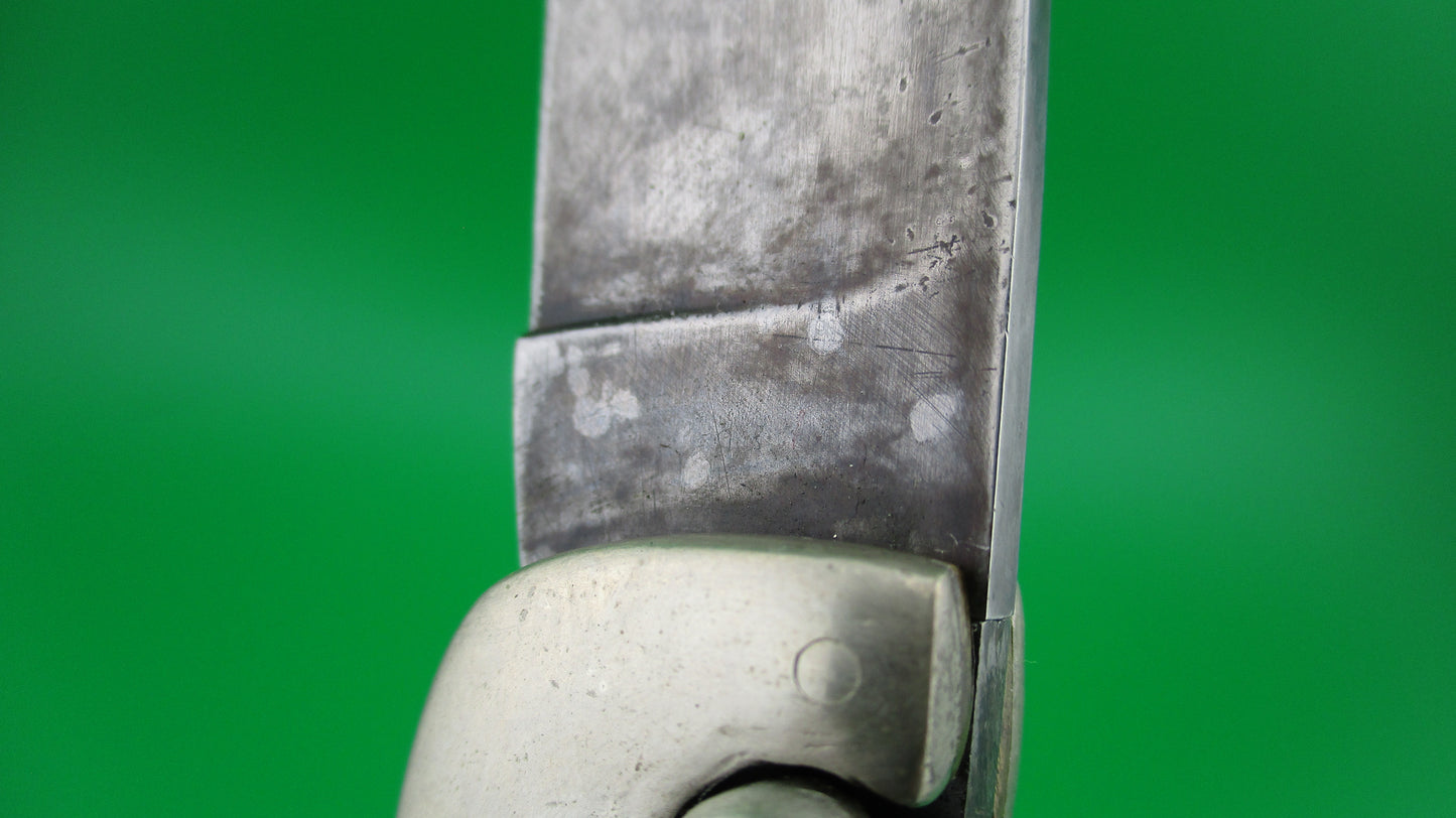 KABAR BABY GRIZZLY Stag Vintage Switchblade knife Please Read Description