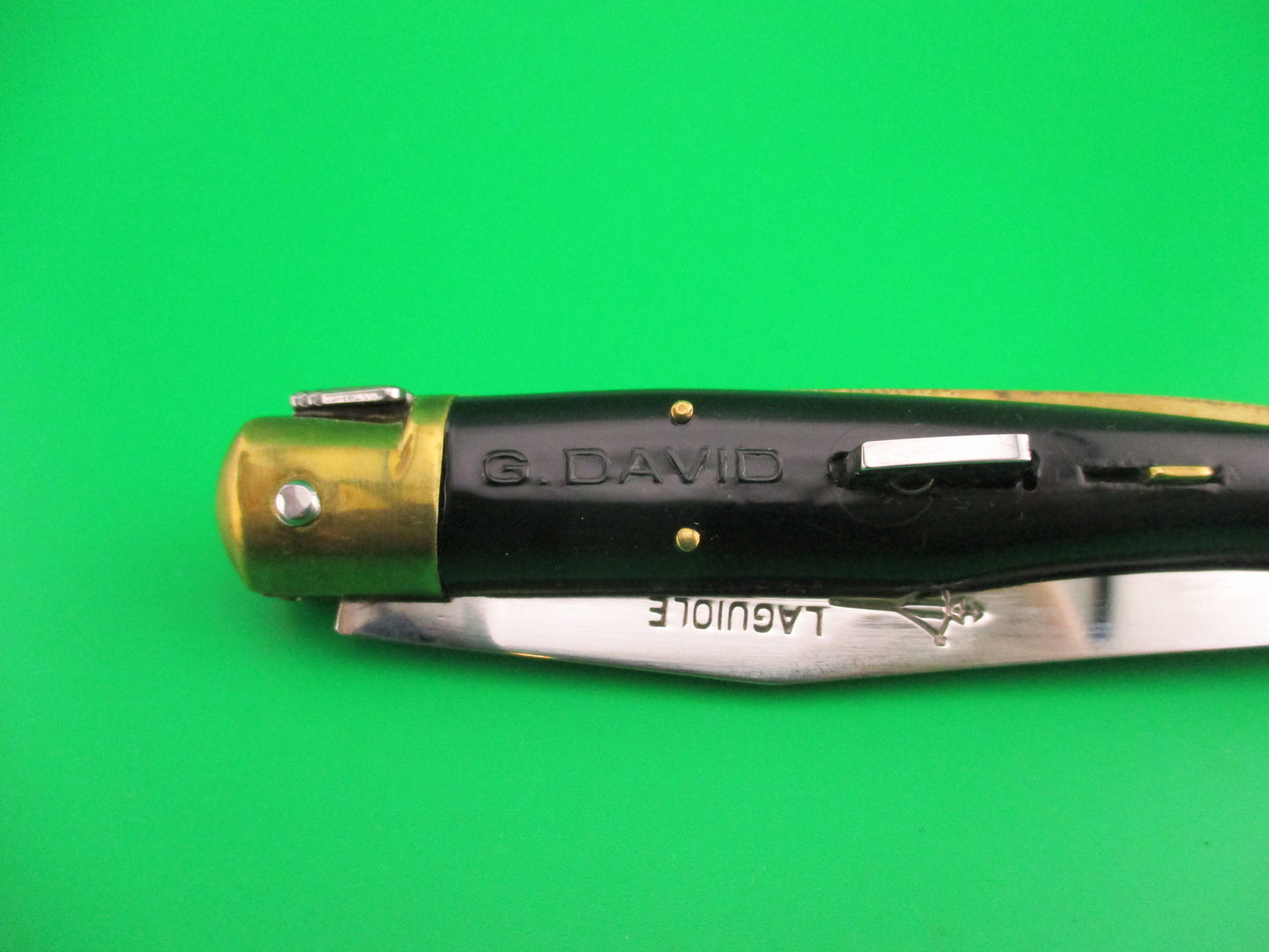 G DAVID LAGUIOLE EXTRA 20cm French automatic knife Gimel Bargeon Arbalete