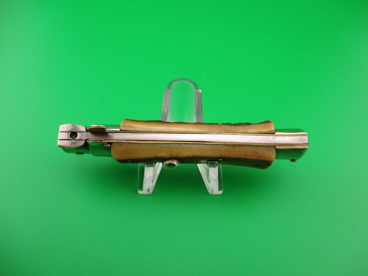 C JUL HERBERT ROSTFREI 18cm Italian Transitional Stiletto Stag Red Dot automatic