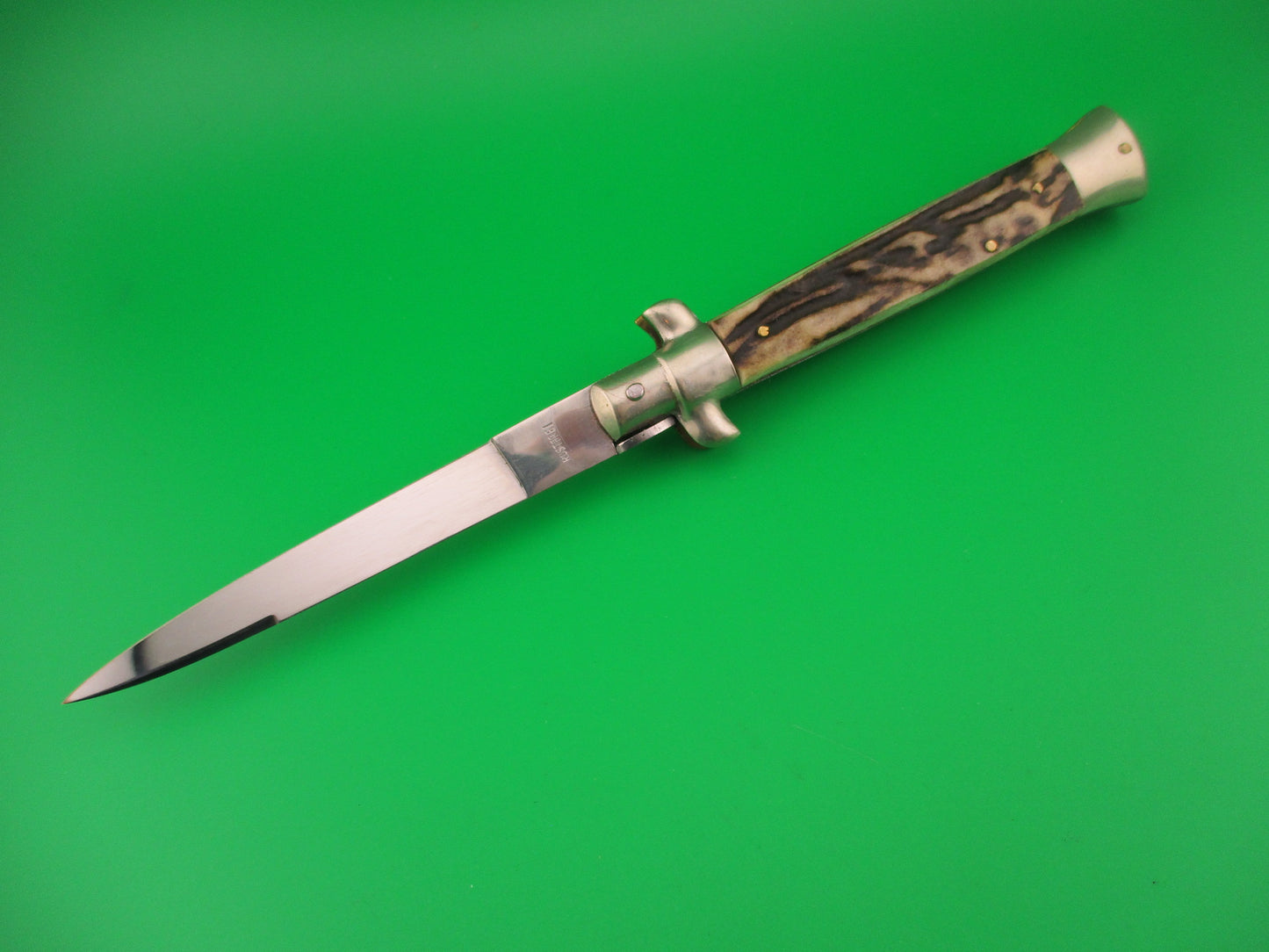 C JUL HERBERTZ IMPORT 23cm Italian Transitional Stiletto Stag Red Dot automatic
