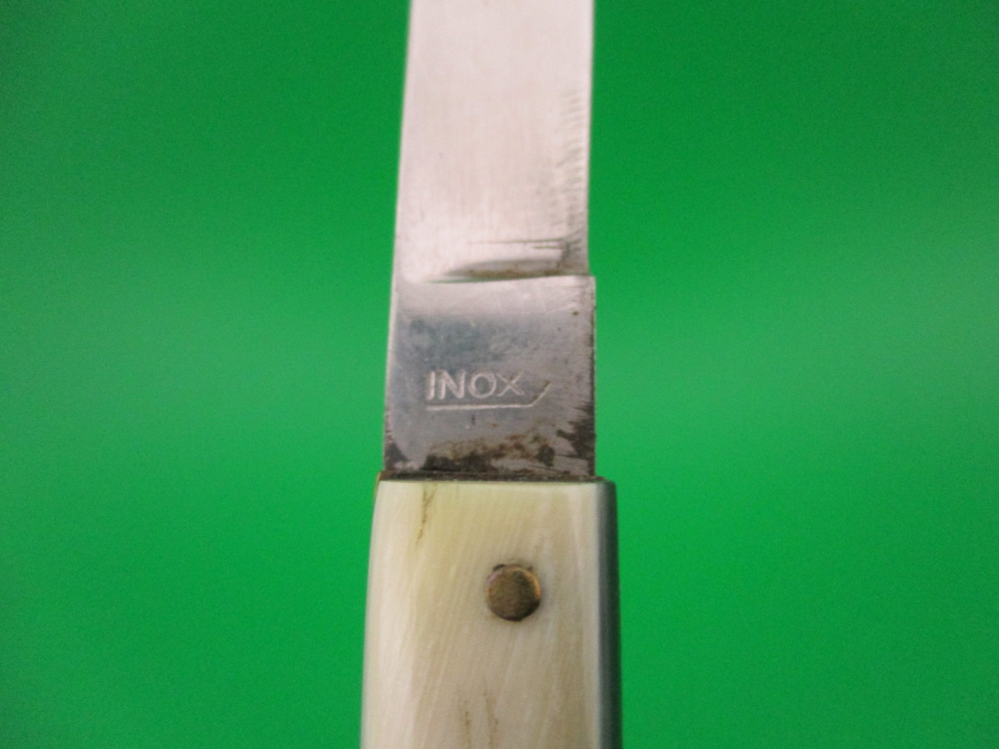 B.T.FS INOX Lizard 16cm Italian Lockback Skunk vintage automatic knife