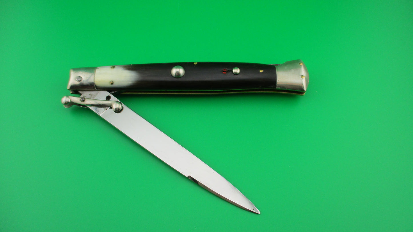 MADE IN ITALY INOXID PATENT 28cm Italian Swing Guard Vintage automatic knife