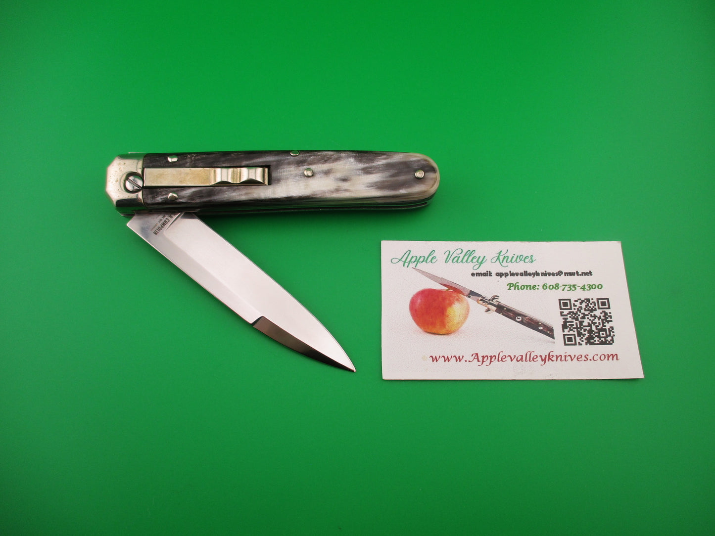 z AGA CAMPOLIN BARON 21cm Italian Brazilian horn Limited Edition 2022 Automatic knife