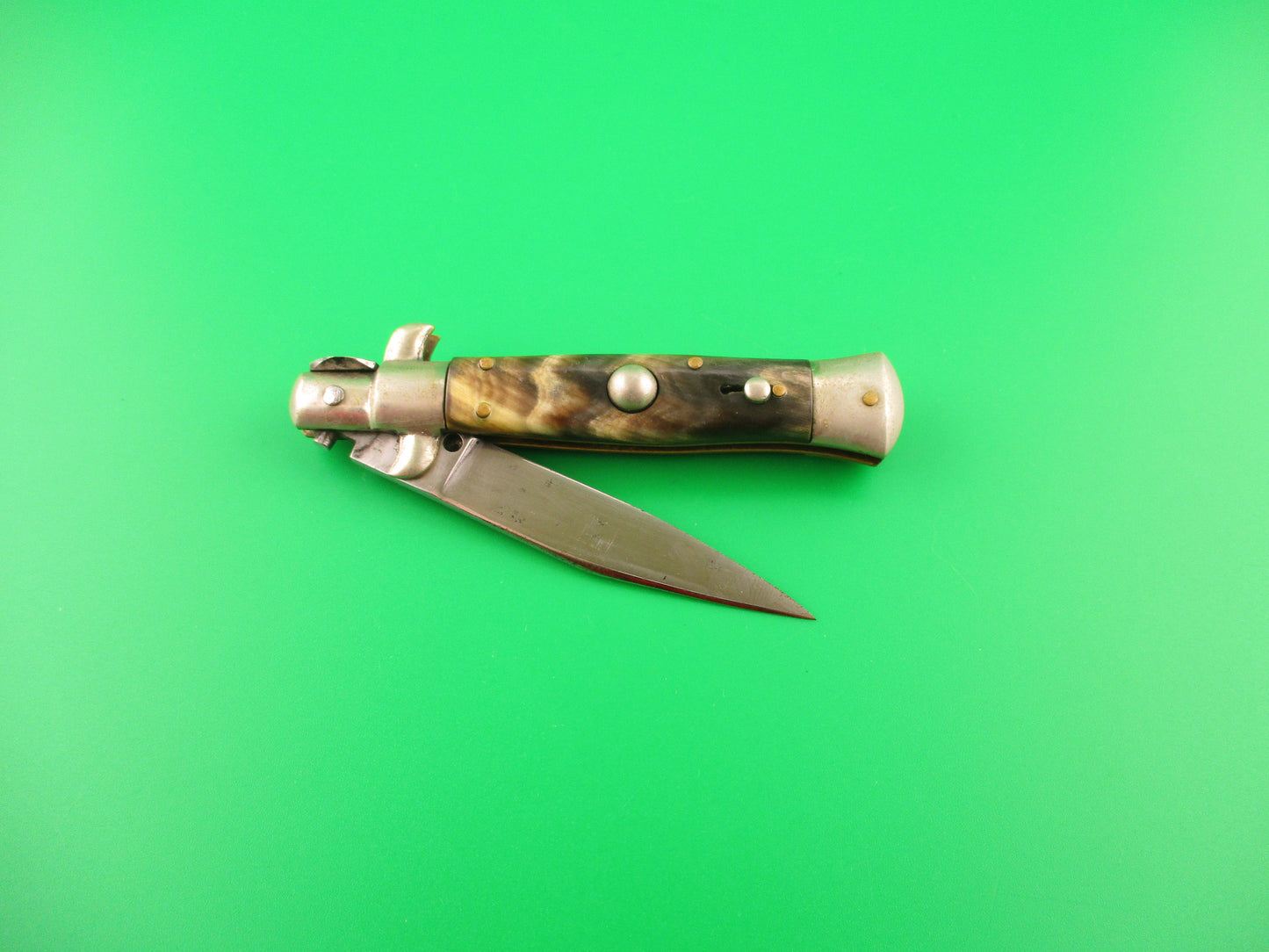 B SVOBODA ITALY 16cm Italian Picklock Clip blade vintage 1950s automatic knife Rare