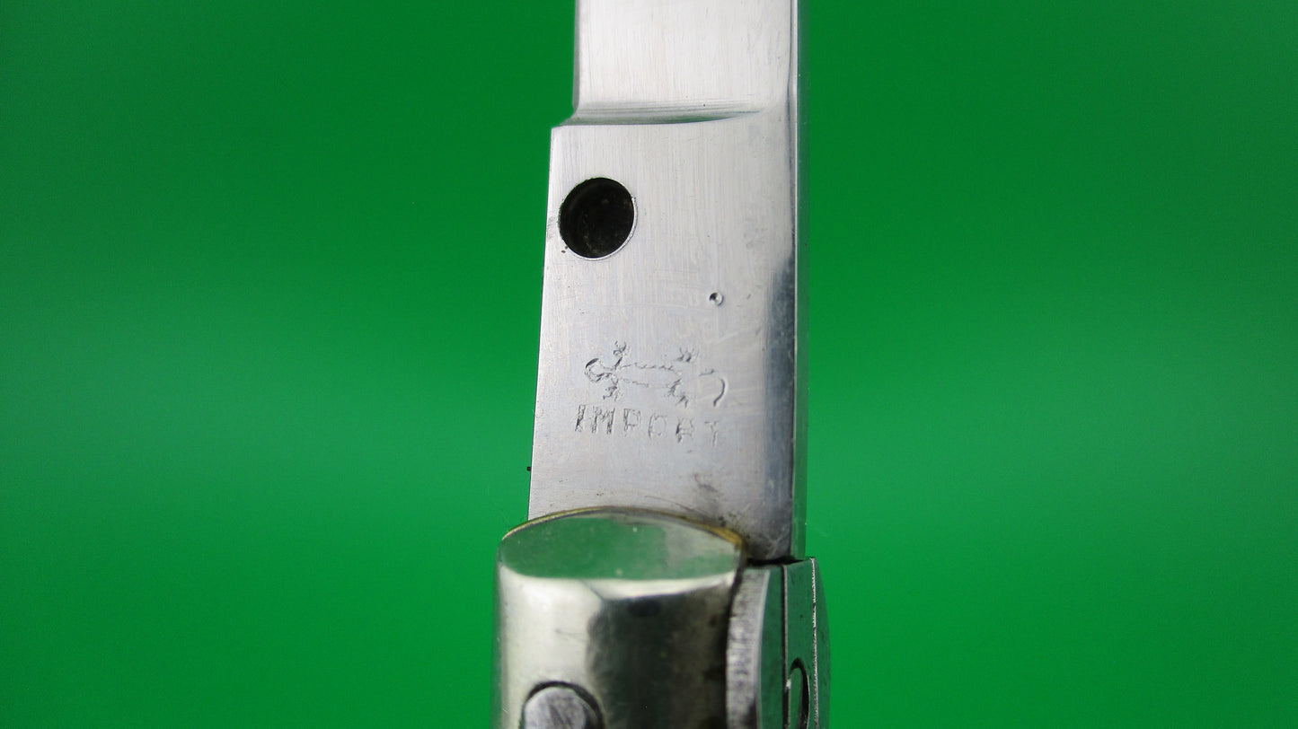 TARRY LEVIGNE LIZARD stamp INOX 20cm Italian Transitional stiletto automatic knife