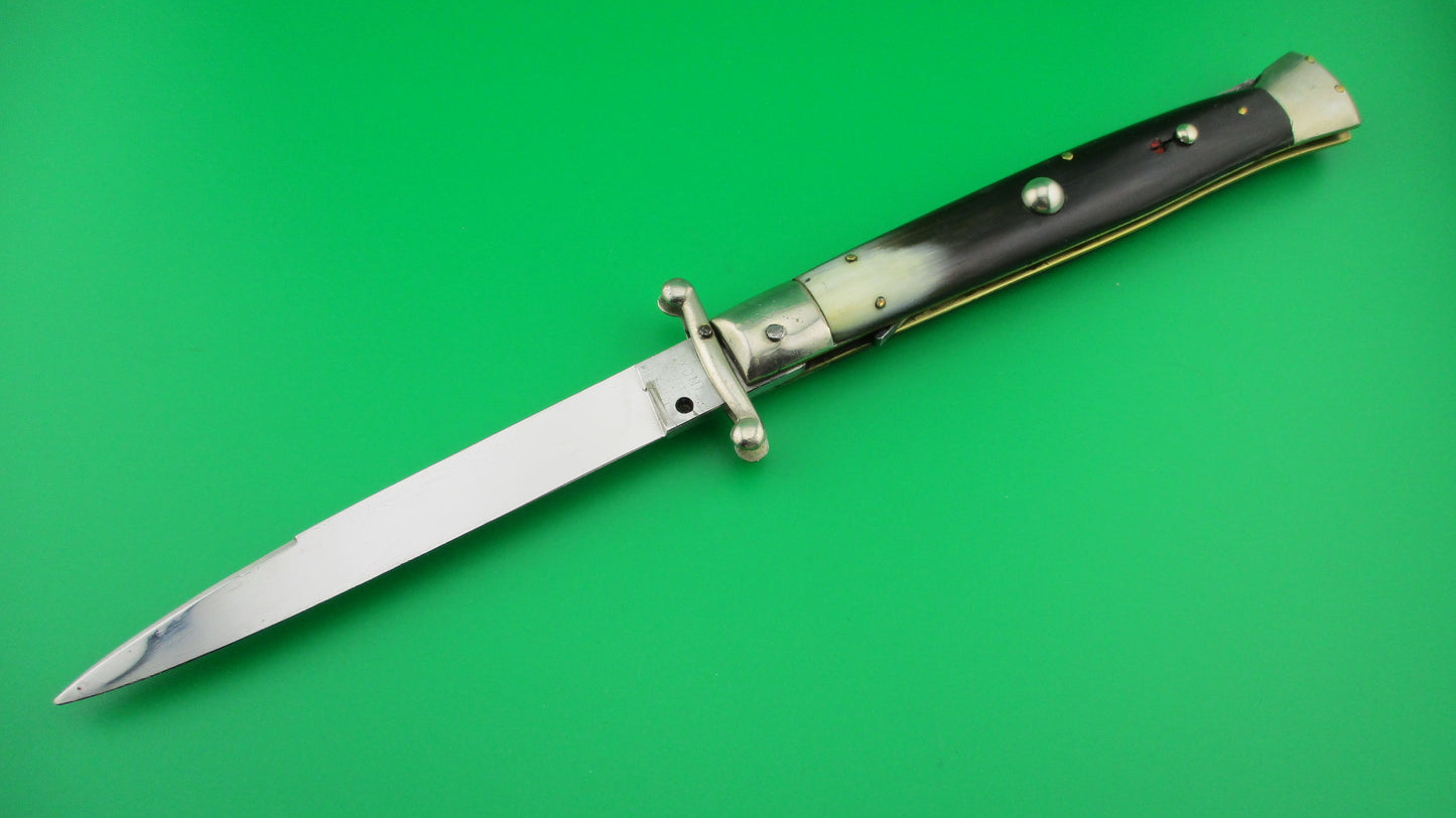 MADE IN ITALY INOXID PATENT 28cm Italian Swing Guard Vintage automatic knife