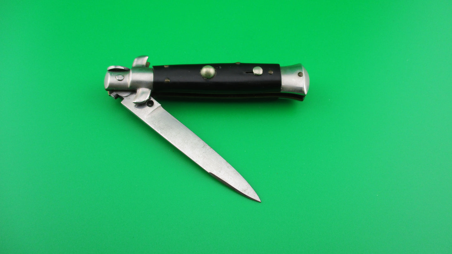 Rostfrei (slant) 14cm Italian transitional Small button stiletto automatic knife