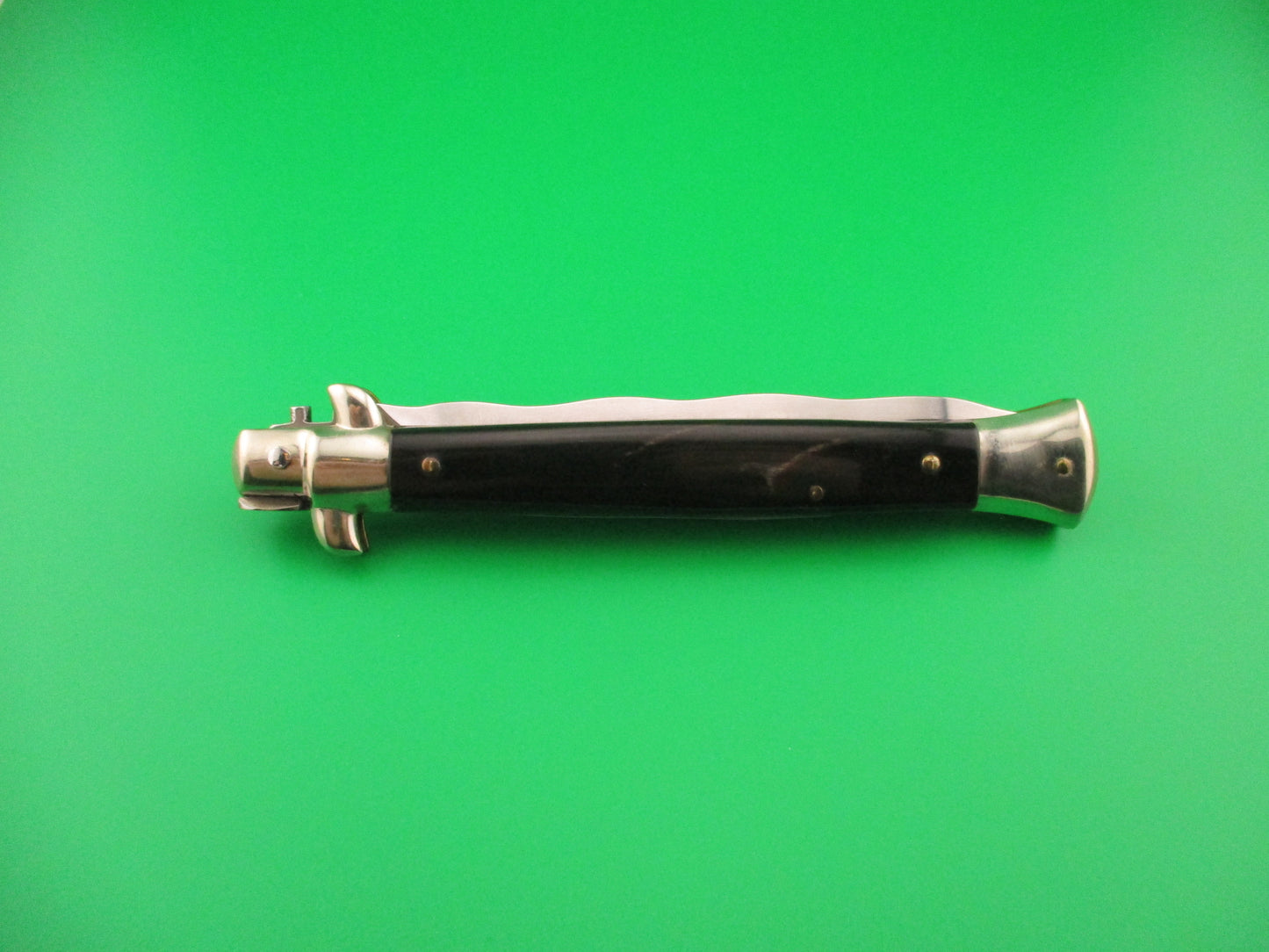 FRANK B ITALY 28cm Italian Picklock Stiletto Kris Horn automatic knife