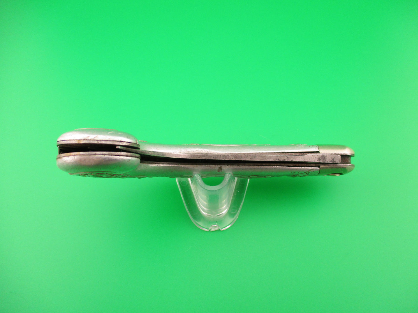 Press Button Knife Co One Arm Man antique switchblade knife Civil War Vets