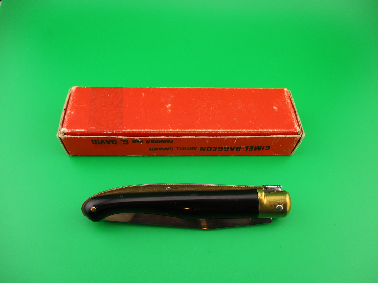 G DAVID LAGUIOLE EXTRA 20cm French automatic knife Gimel Bargeon Arbalete
