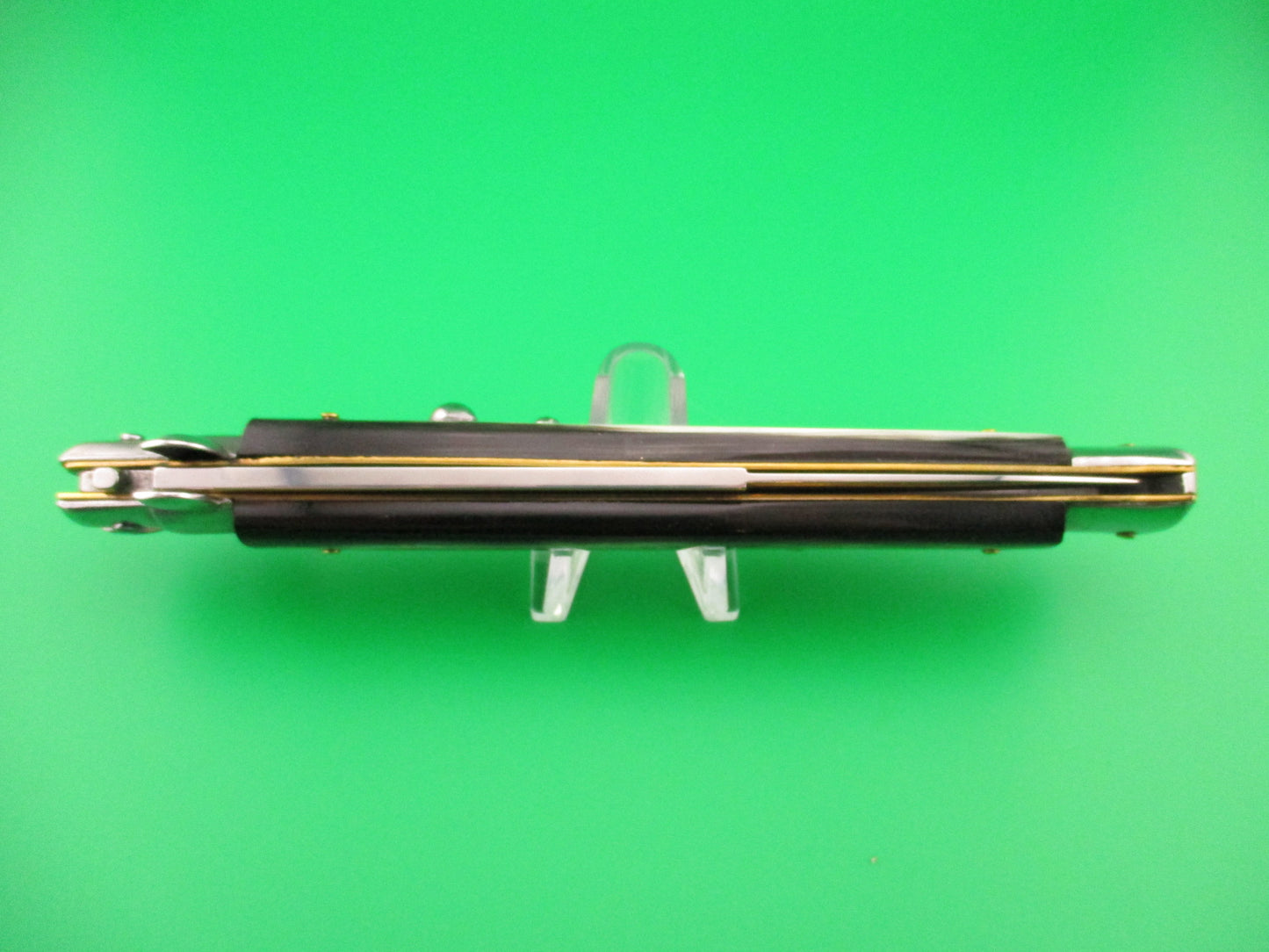 STILETTO ITALY 33cm Italian Stiletto Brazilian horn switchblade knife