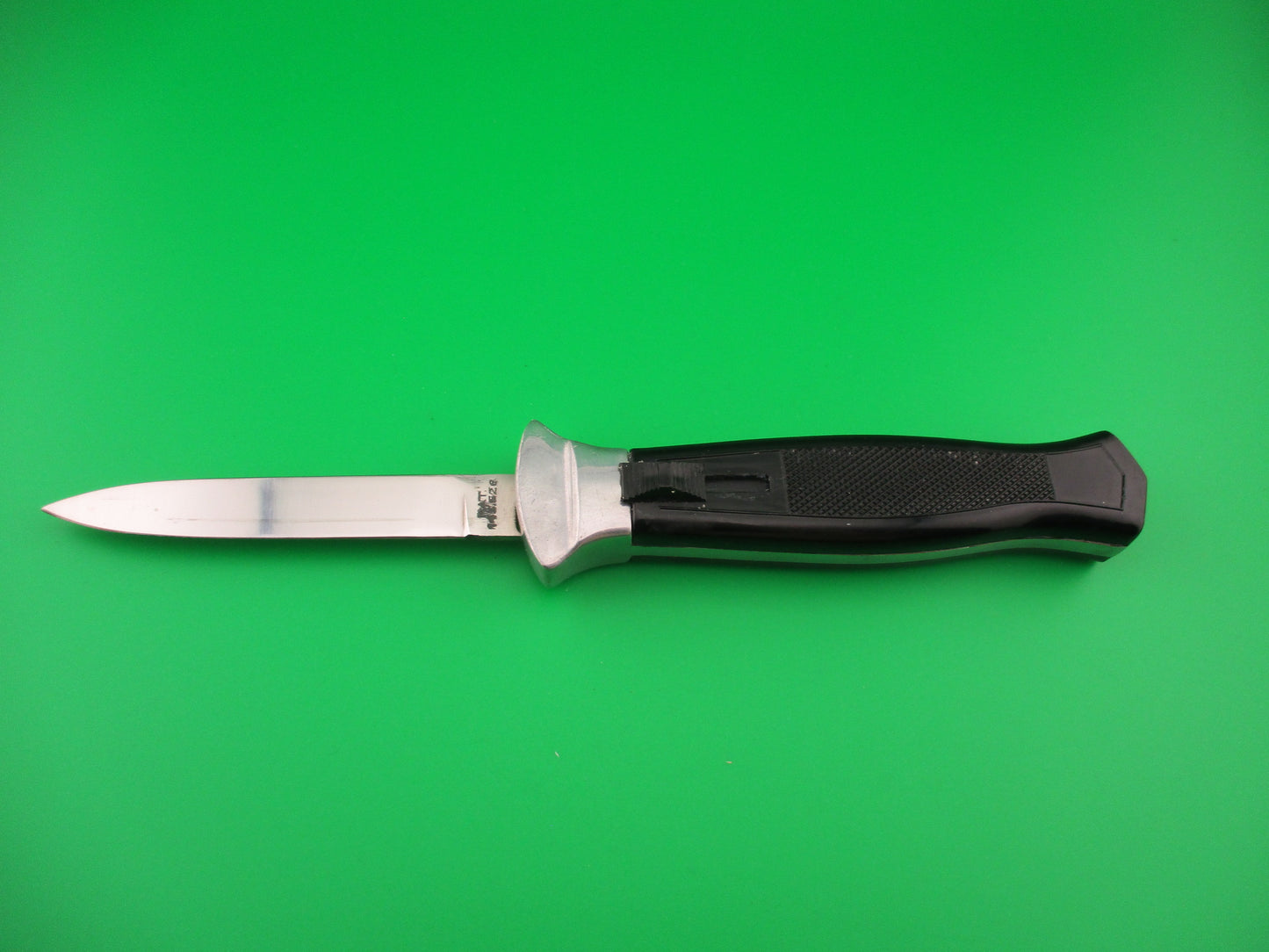 PAT 143526 21cm Spanish OTF DA Black & Aluminum Automatic knife