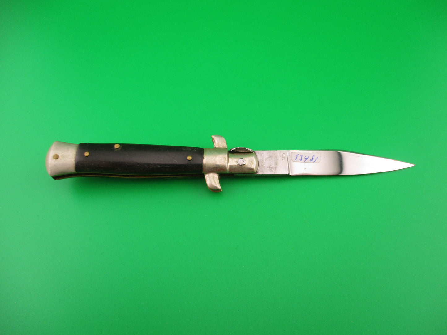 B SVOBODA ITALY 16cm Italian Picklock Clip blade vintage 1950s automatic knife Rare