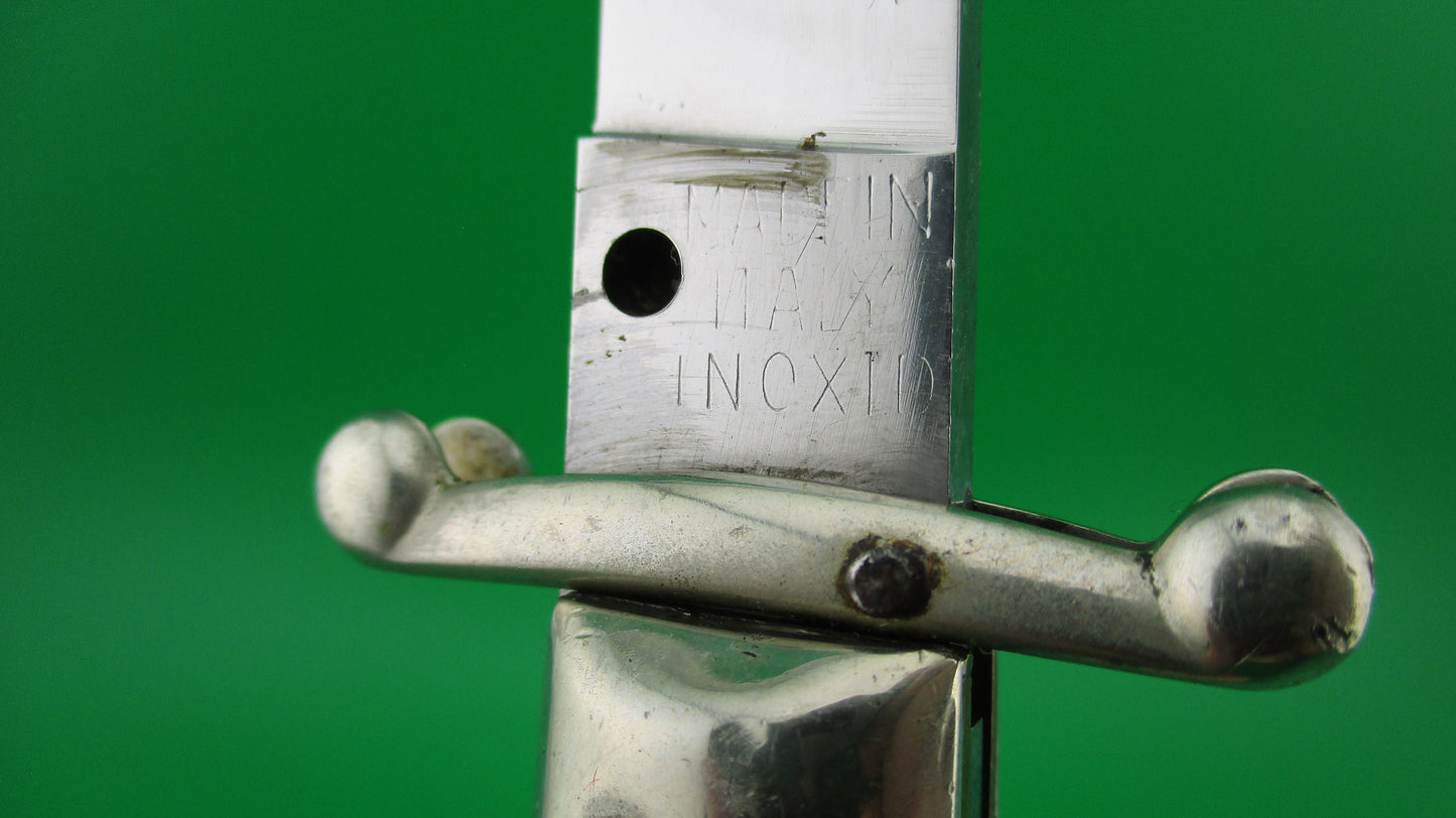 MADE IN ITALY INOXID PATENT 28cm Italian Swing Guard Vintage automatic knife