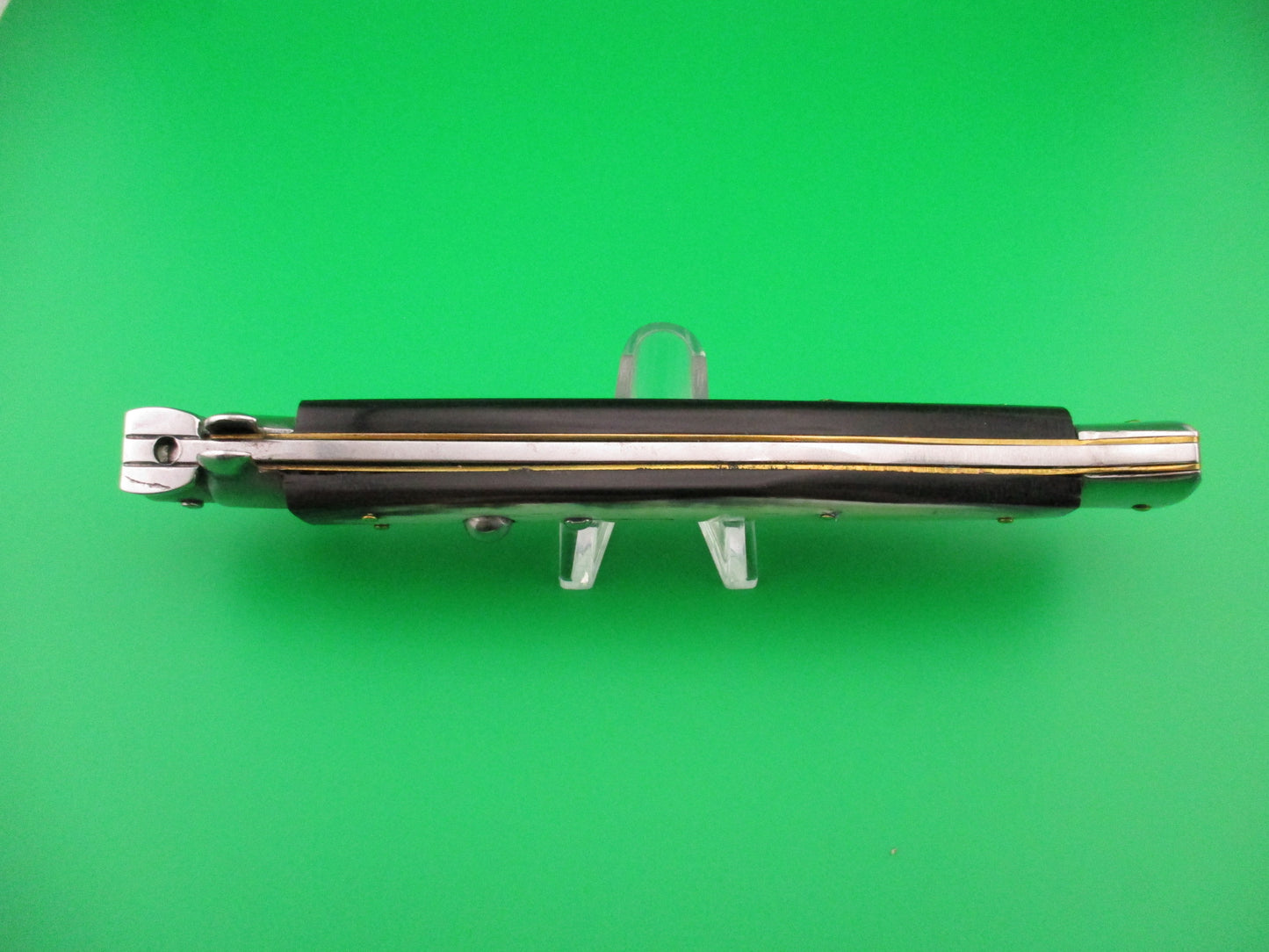 STILETTO ITALY 33cm Italian Stiletto Brazilian horn switchblade knife