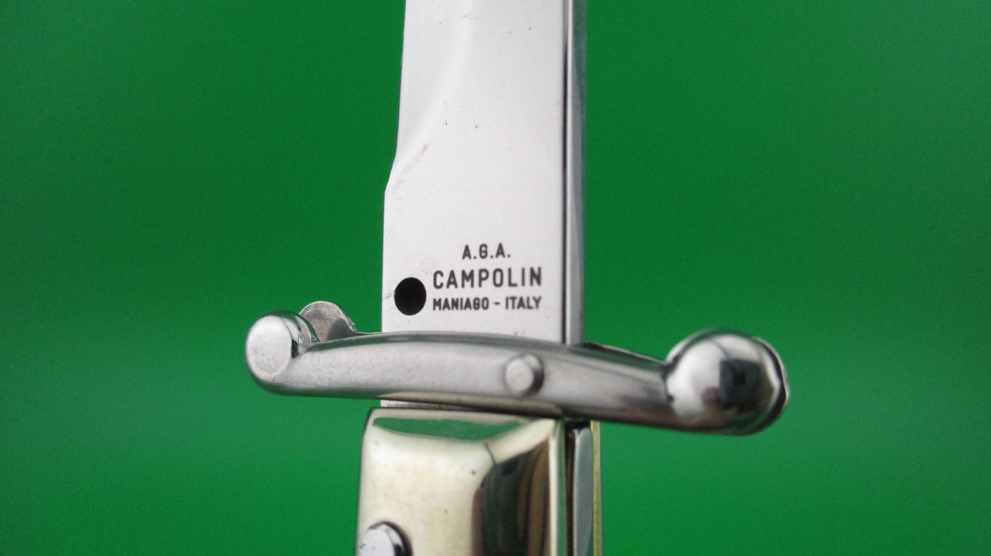 Z AGA CAMPOLIN 23cm Italian Swing Guard Bayonet blade automatic knife