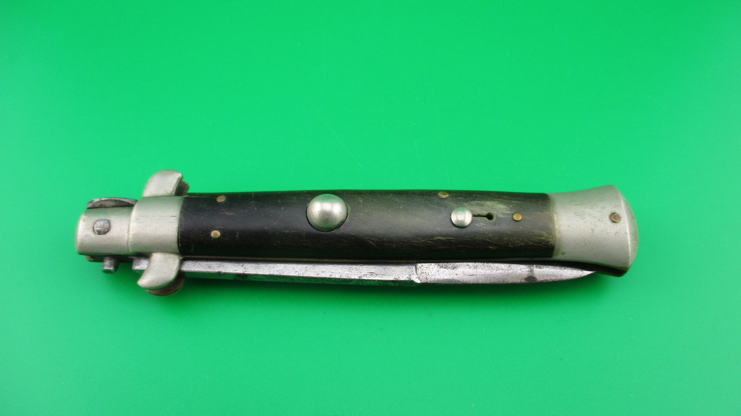 EIG CUTLERY ITALY Box Stamp 23cm Italian Picklock Vintage 1950s automatic knife