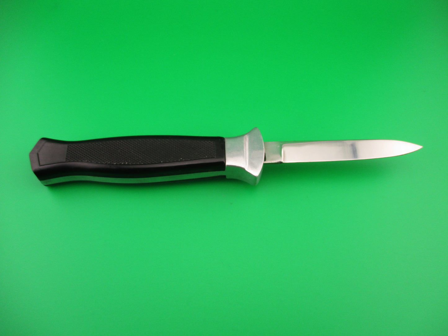 PAT 143526 21cm Spanish OTF DA Black & Aluminum Automatic knife
