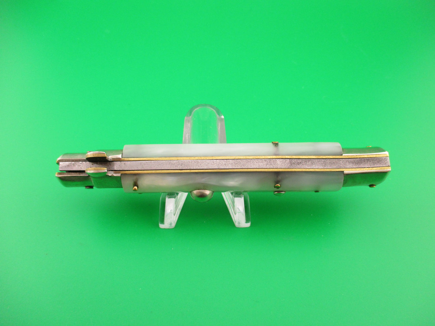 PATENT 22cm Italian BoBc Pearlex vintage automatic knife
