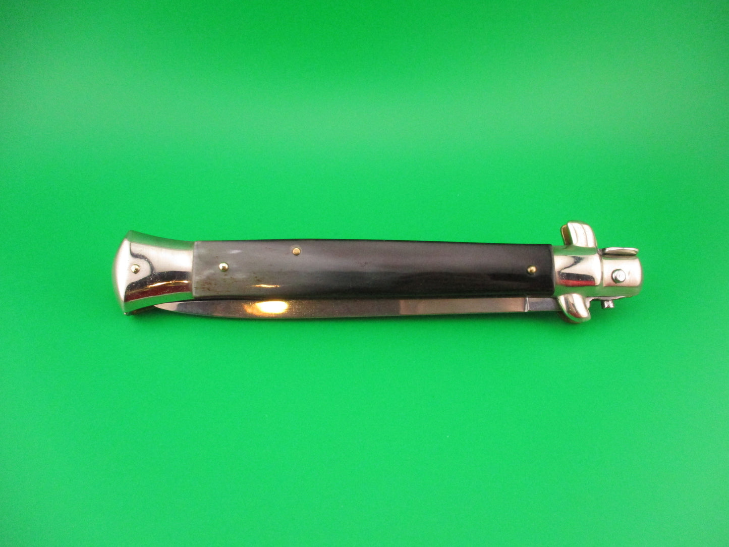 Frank Beltrame Limited Edition 2014 28cm Italian Picklock Dagger Horn Red dot automatic knife