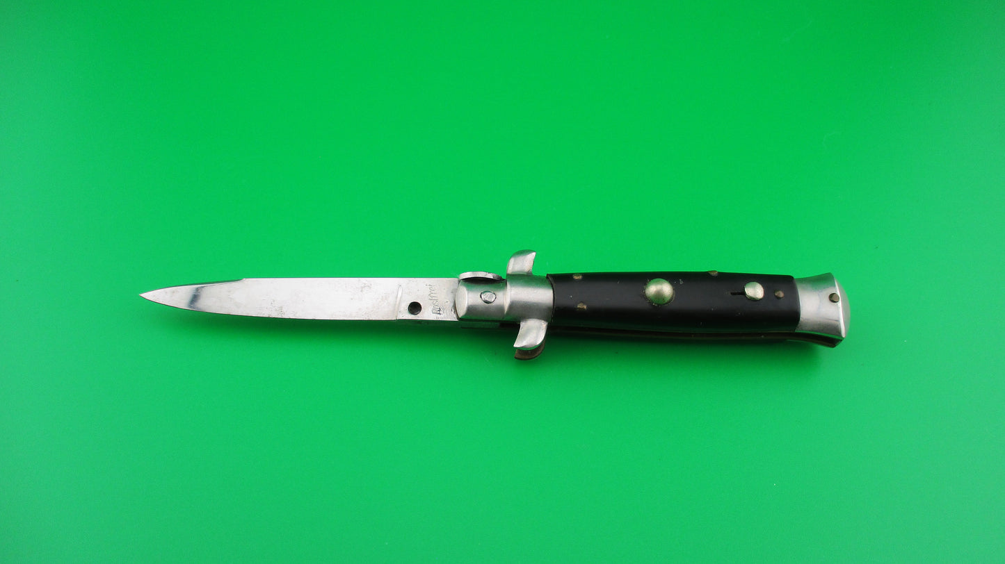 Rostfrei (slant) 14cm Italian transitional Small button stiletto automatic knife