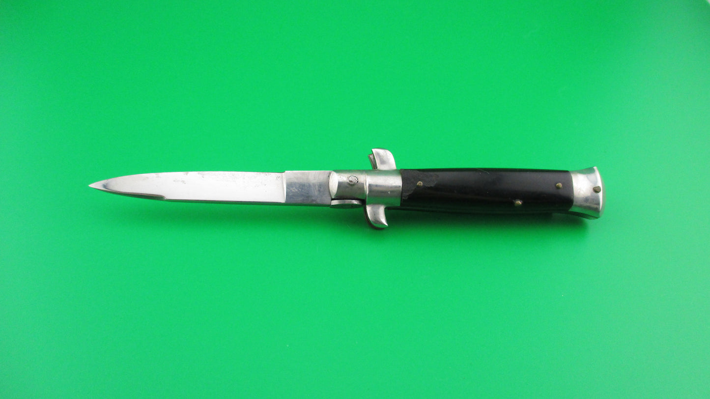 Rostfrei (slant) 14cm Italian transitional Small button stiletto automatic knife