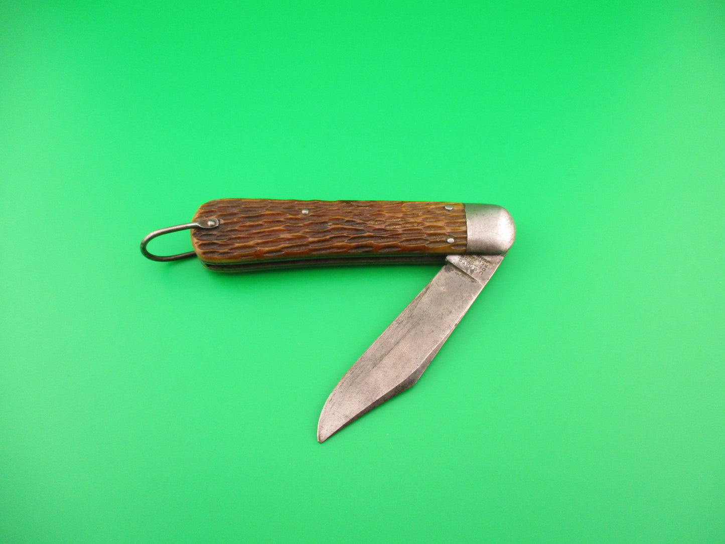 SCHRADE CUT CO M2 Bone WWII Paratrooper Military issue switchblade knife