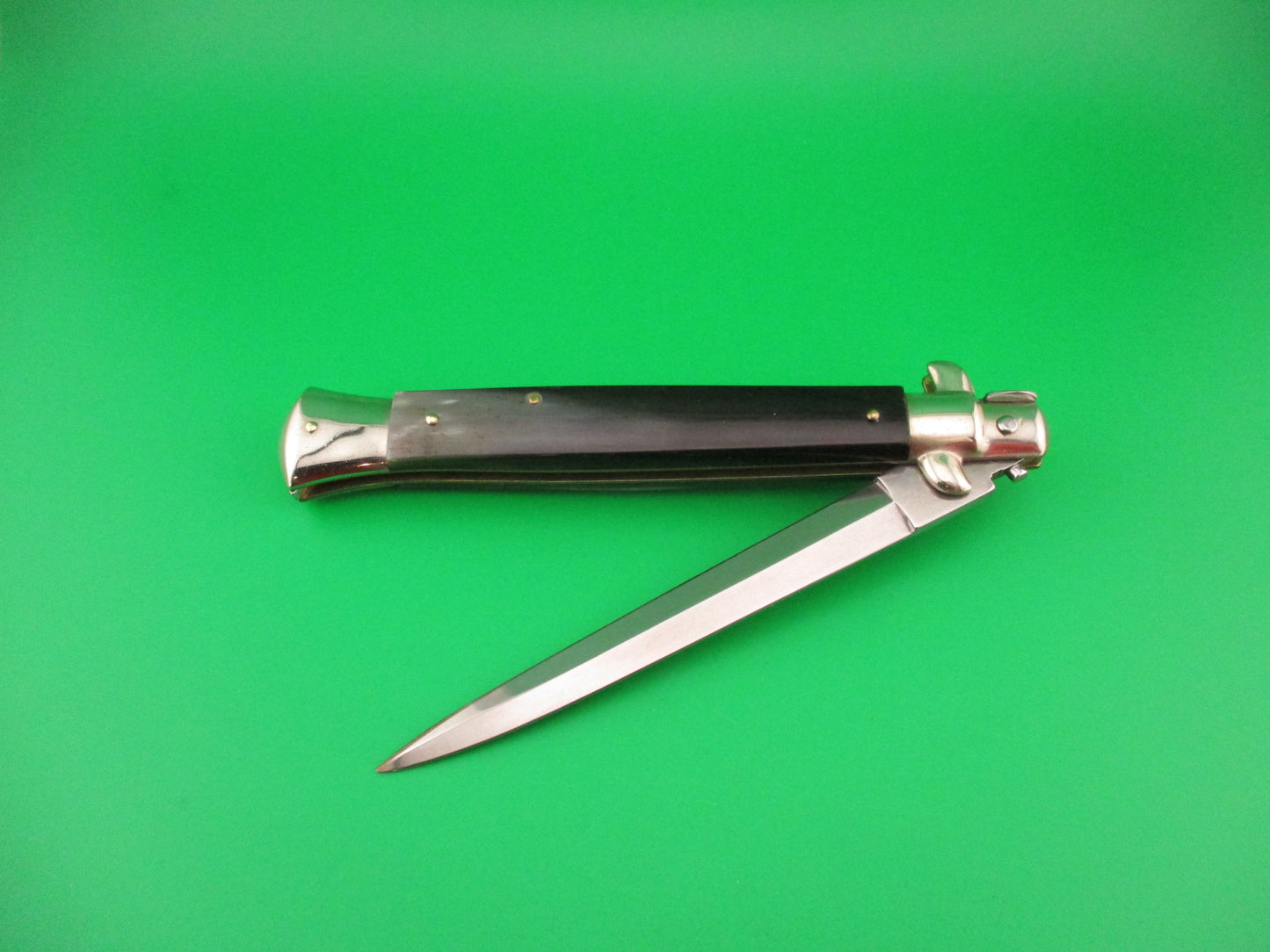Frank Beltrame Limited Edition 2014 28cm Italian Picklock Dagger Horn Red dot automatic knife