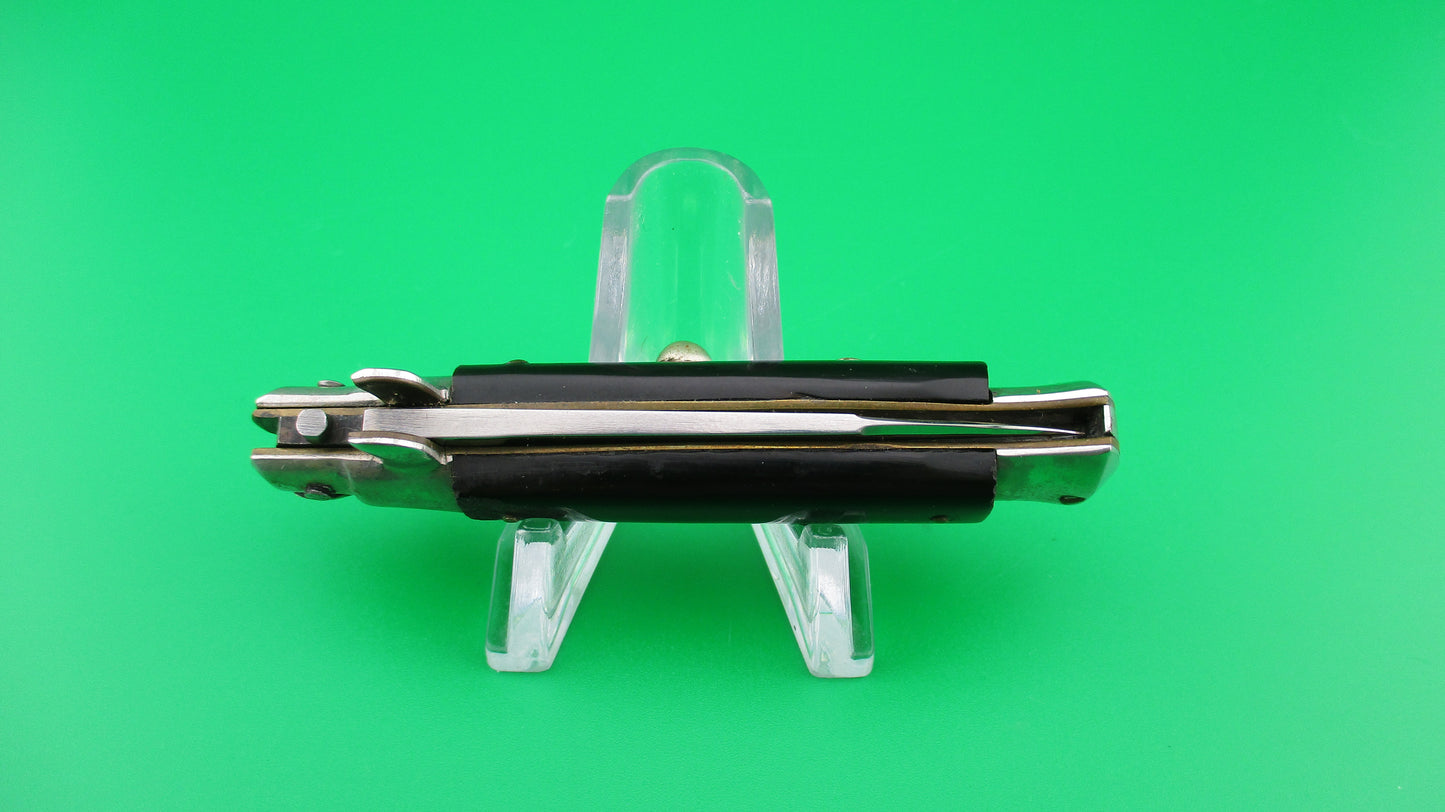 Rostfrei (slant) 14cm Italian transitional Small button stiletto automatic knife