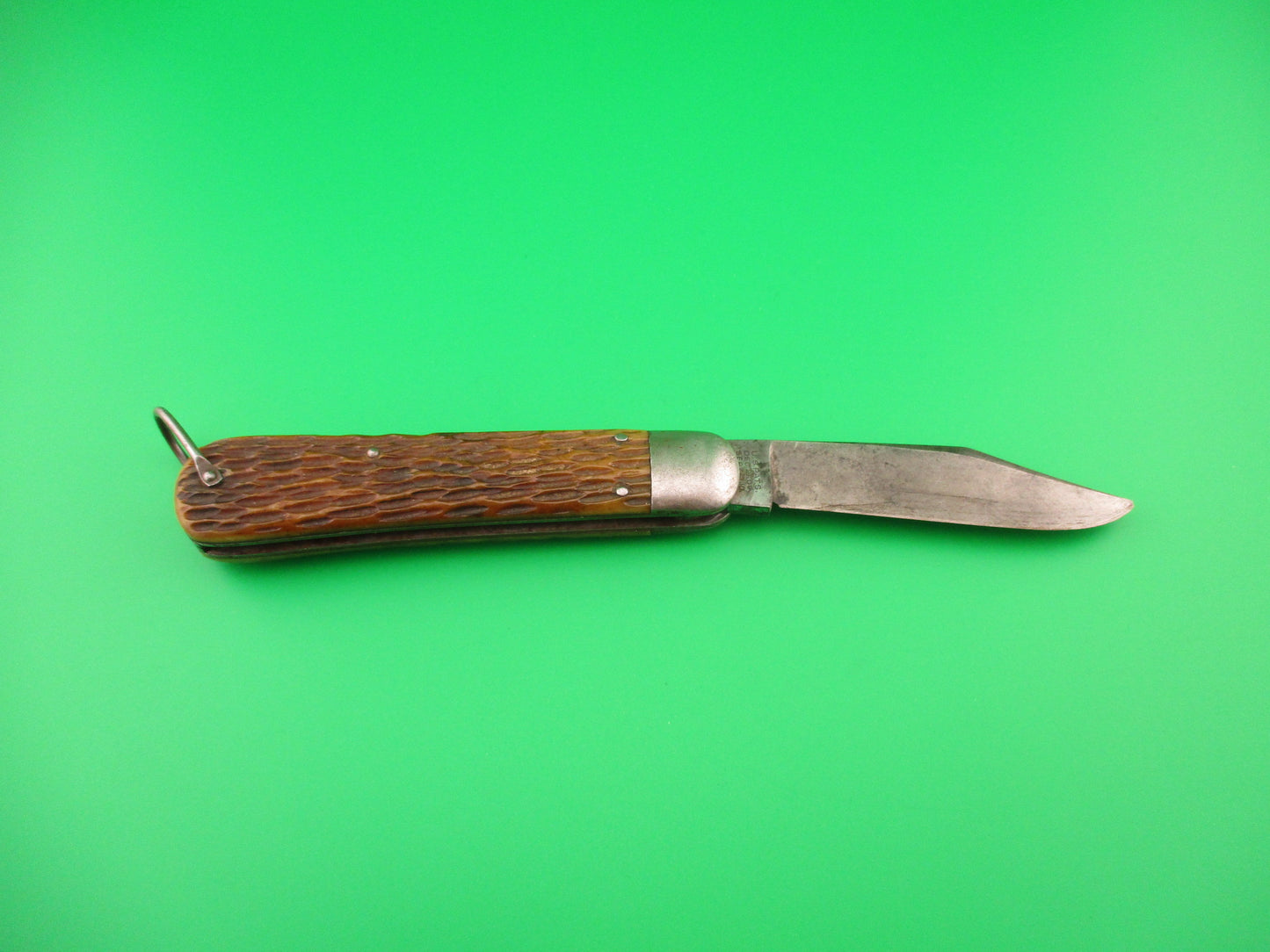SCHRADE CUT CO M2 Bone WWII Paratrooper Military issue switchblade knife