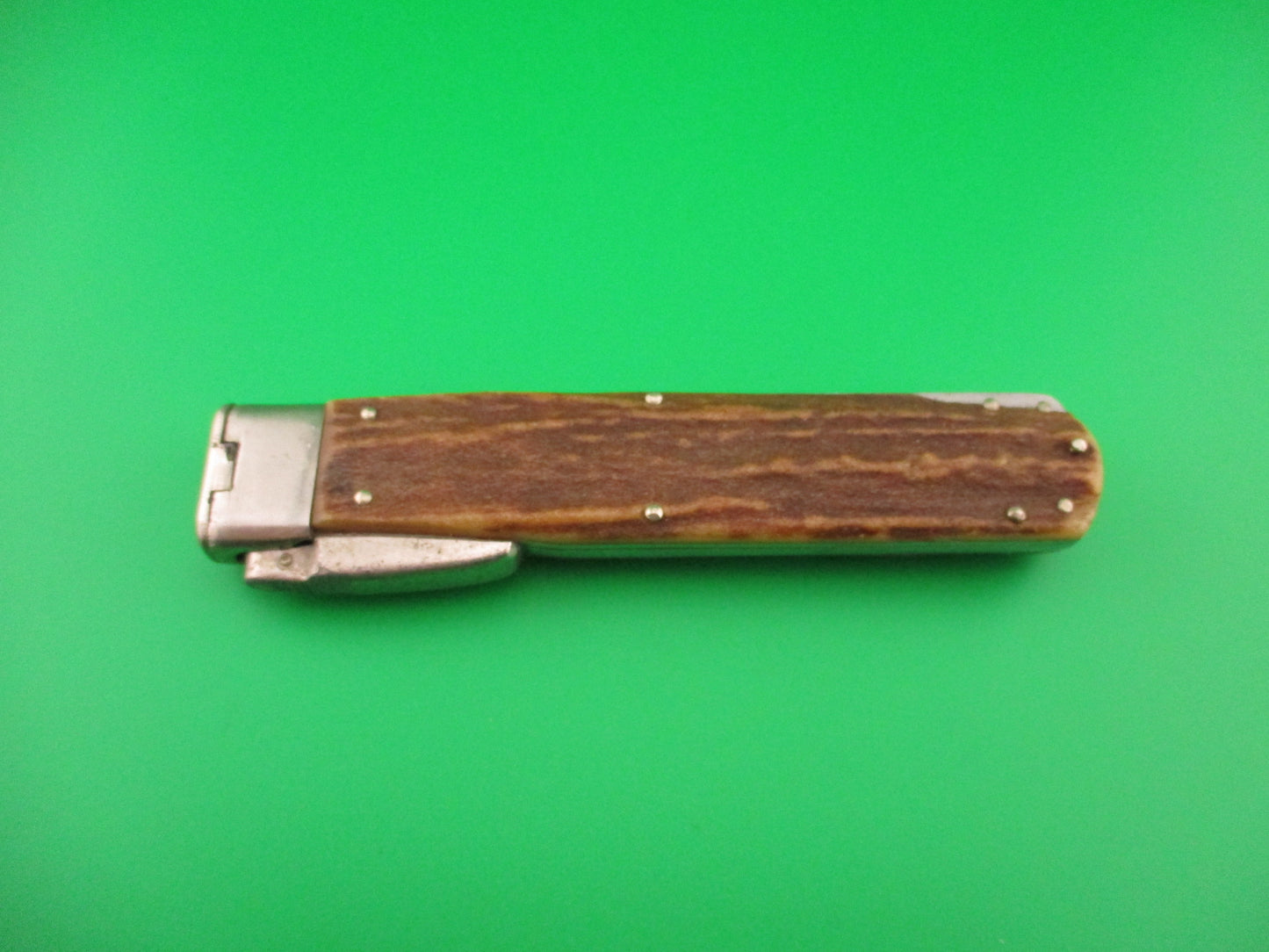Vintage OTHELLO German 23cm STAG Trap Door Gravity knife