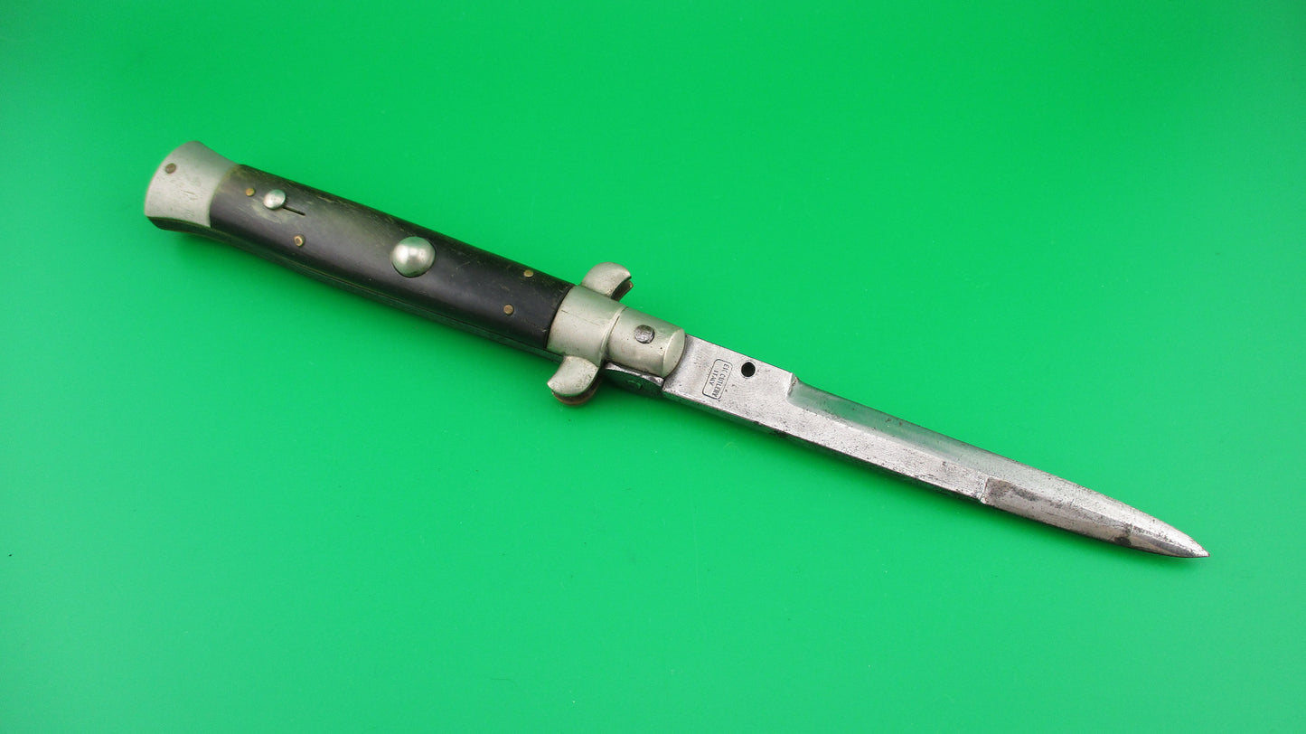EIG CUTLERY ITALY Box Stamp 23cm Italian Picklock Vintage 1950s automatic knife
