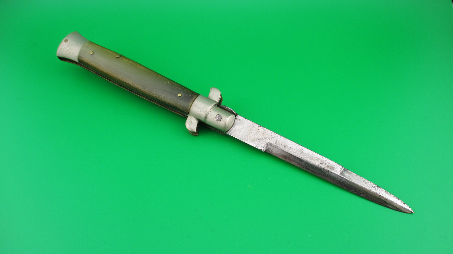 EIG CUTLERY ITALY Box Stamp 23cm Italian Picklock Vintage 1950s automatic knife