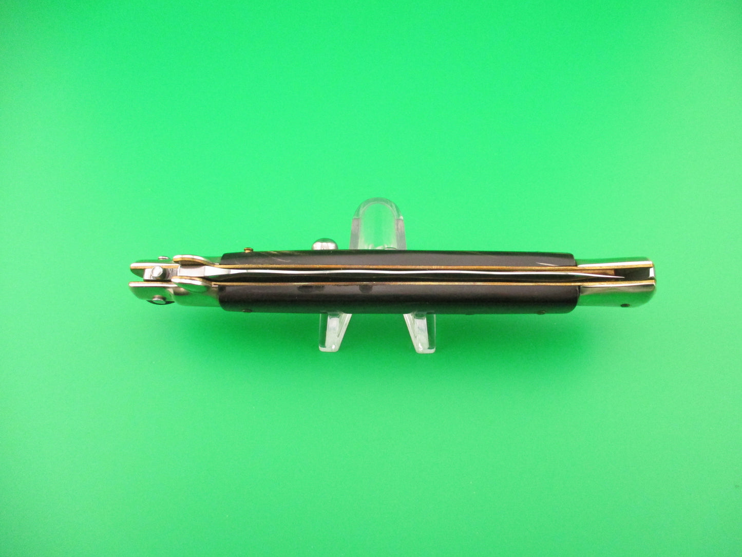 FRANK B ITALY 28cm Italian Picklock Stiletto Kris Horn automatic knife