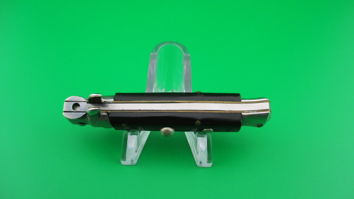 Rostfrei (slant) 14cm Italian transitional Small button stiletto automatic knife