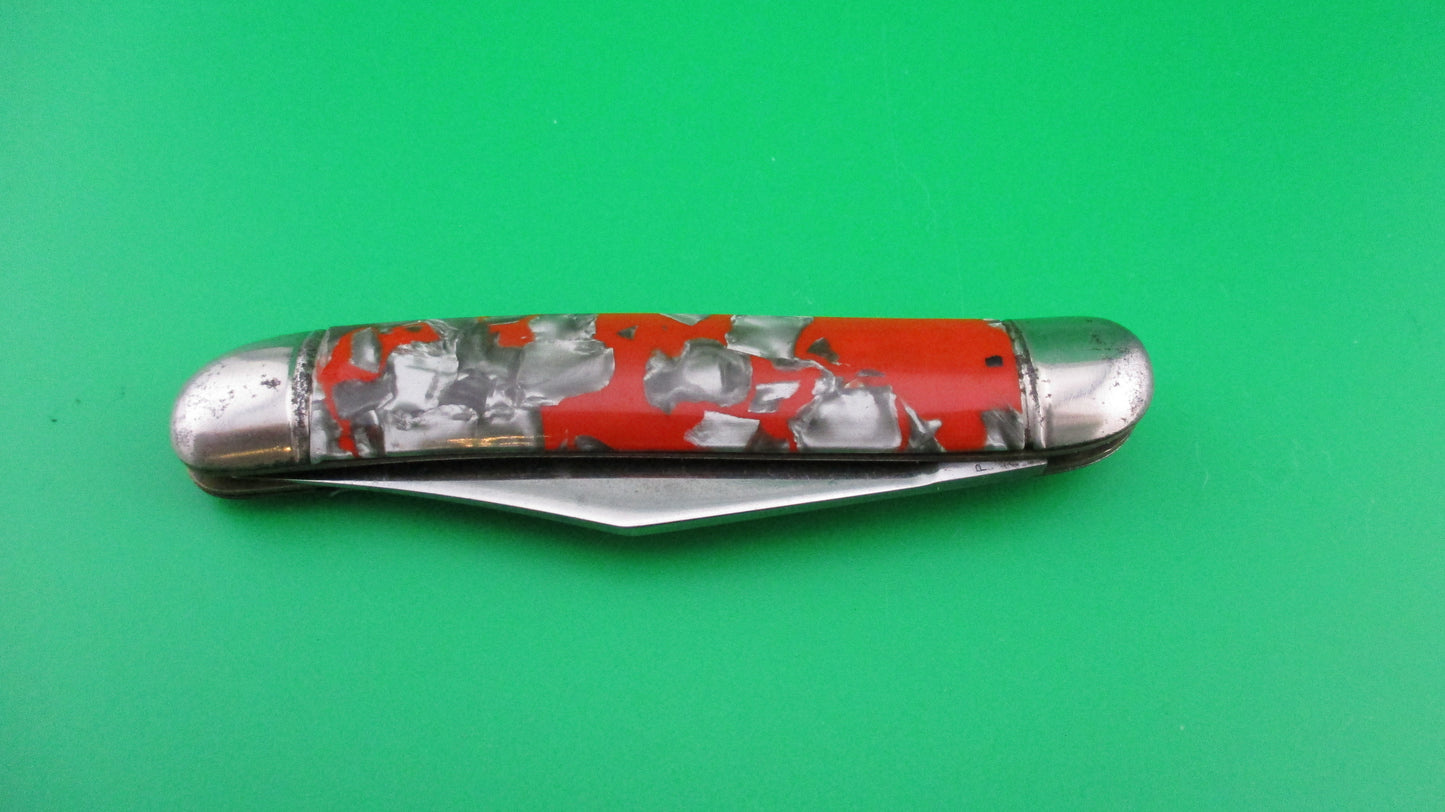 Hammer Brand Imperial Serpentine Jack Silver pearl Red swirl