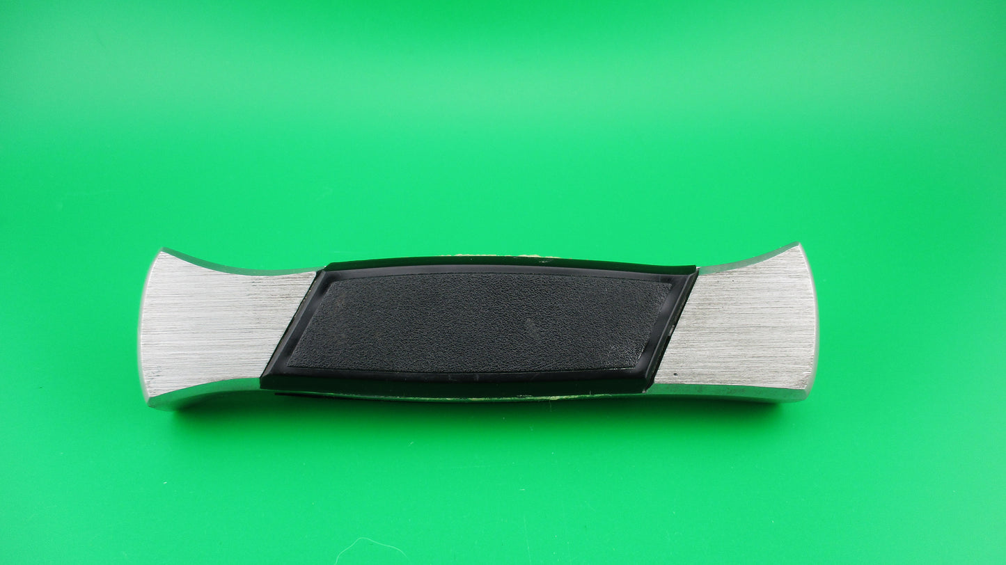 z AKC MADE IN ITALY 22cm Black Finger OTF DA automatic knife Dagger blade